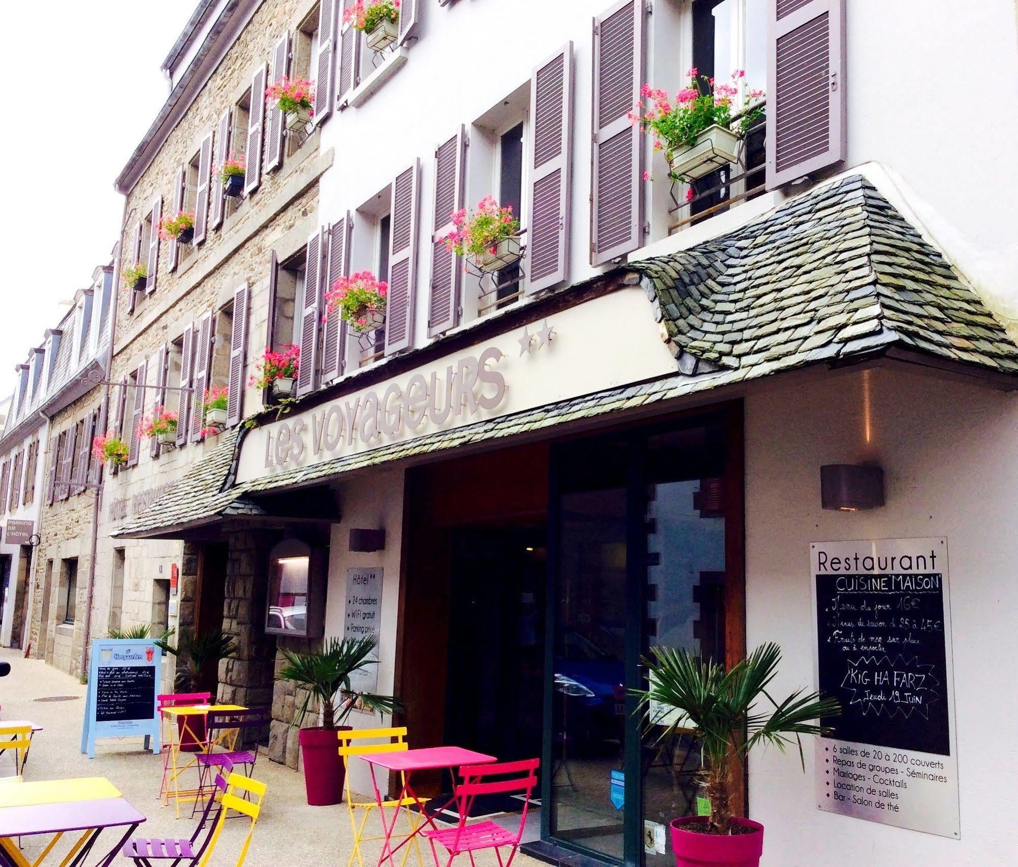 Les Voyageurs Hotel Saint-Renan Exterior foto